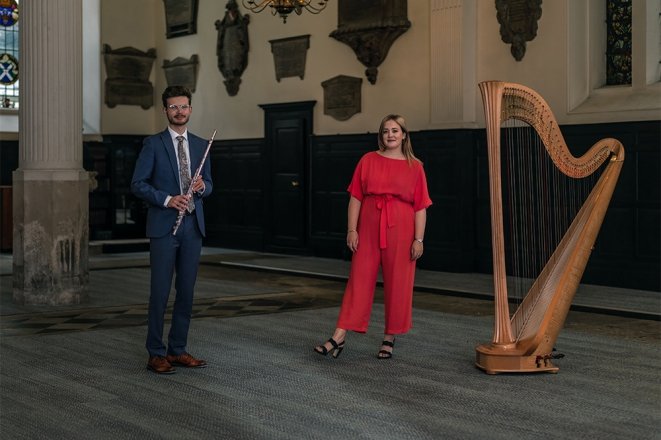 Promo Awel Flute And Harp Flute and Harp Duo London