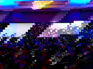 Promo LED Glitter Strings Electric String Ensemble London