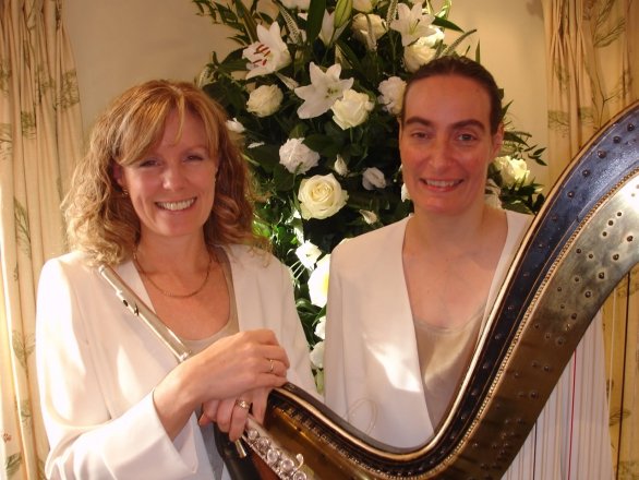 Promo Harmony Duo Harp and Flute Duo London