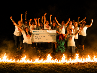 Promo Firewalk Team Challenge Team Building Activity London