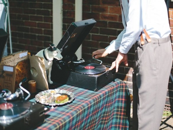 Promo The Vintage Gramophone Chap Wedding DJ Lincolnshire