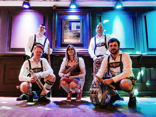 Promo Bier Stein Oompah Band Bavarian Style Oompah Band Kent