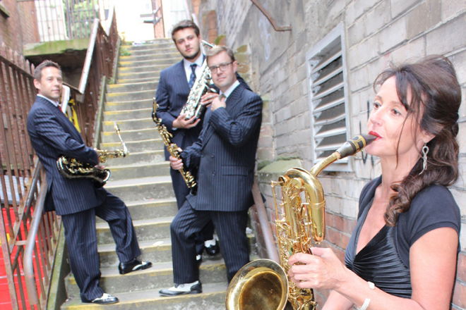 Promo Brava Saxophone Quartet Jazz Band Dorset