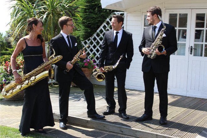 Promo Brava Saxophone Quartet Jazz Band Dorset