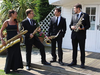 Promo Brava Saxophone Quartet Jazz Band Dorset