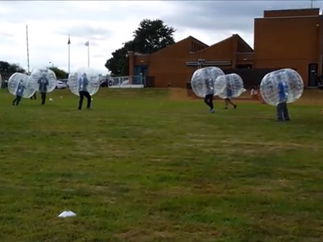Promo Bubble Football Giant and Outdoor Games Lincolnshire