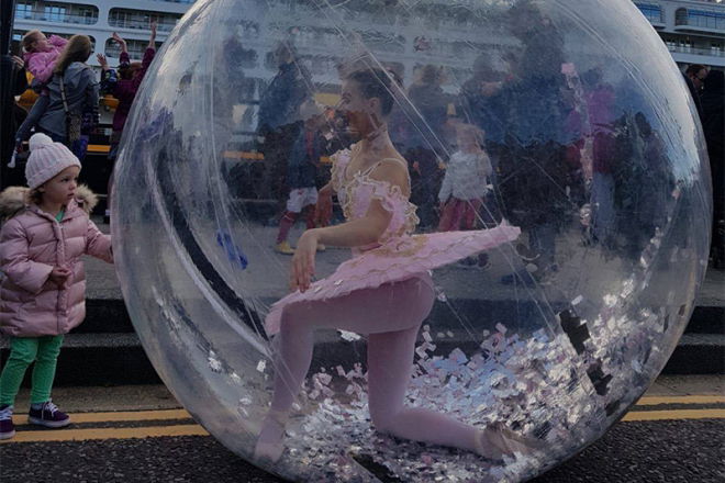 ballerina bubble gummers