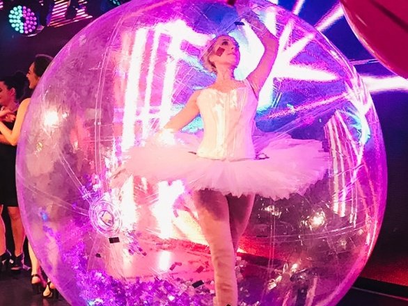 Promo Bubble Ballerina Unique Ballerina Act Kent
