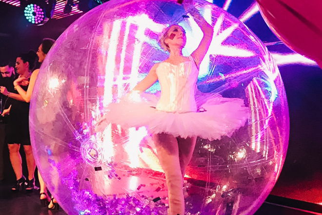 ballerina bubble gummers