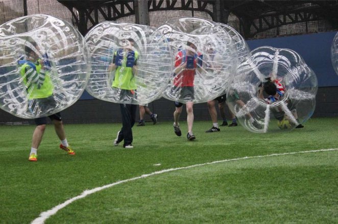 Promo Bubble Football Giant and Outdoor Games Lincolnshire