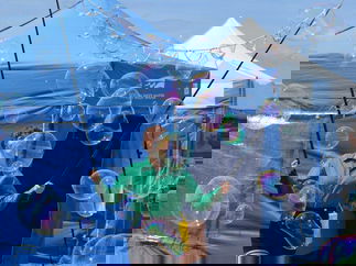 Promo Bubbleologist Street Performer Leicestershire