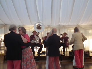 Promo Burgundy Boater Band New Orleans Jazz Band Hampshire