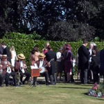 Promo Burgundy Boater Band  Hampshire