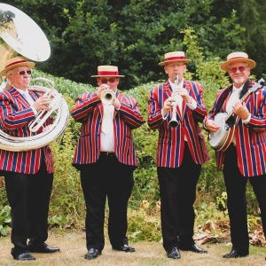 Promo Burgundy Boater Band  Hampshire