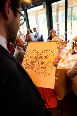 Promo Caricaturist Edward Caricaturist London