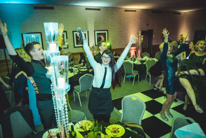 Promo Secret Servers Singing Waiters Warwickshire