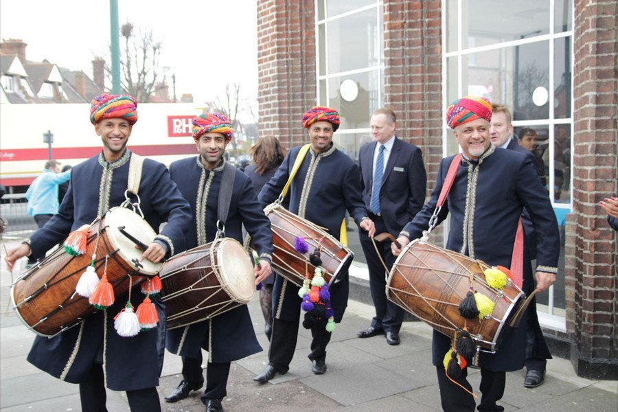 Promo Dhol Drummers Indian & Bollywood Band London