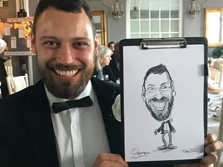 Promo Quick n Quirky Caricatures Caricaturist Swansea