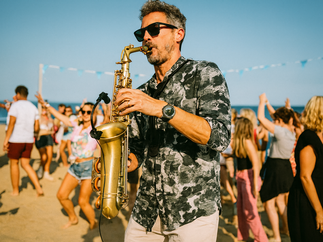 Promo Mr Sax Saxophonist Caerphilly