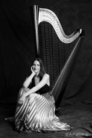 Promo Cecile Harpist Harpist London
