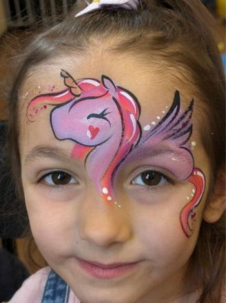 Promo Glitter Brush Creations Face Painter Surrey