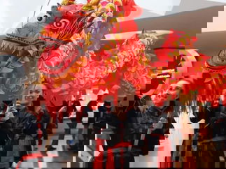 Promo Chinese Dragon Parade Chinese New Year Lancashire