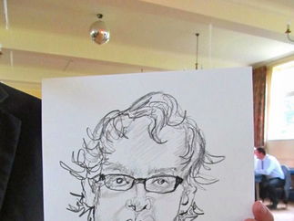 Promo Chris Caricatures Caricaturist London