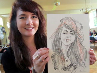 Promo Chris Caricatures Caricaturist London