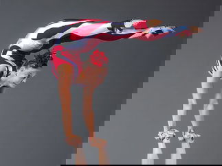 Promo Christmas Acrobat Duo Christmas hand-balancing duet London