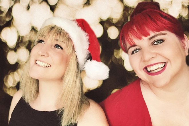 Promo Christmas Sounds Festive Music Piano and Singer Duo Surrey