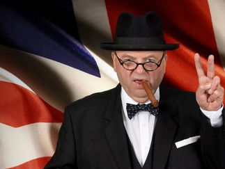 Promo Winston Churchill Lookalike Winston Churchill and Mrs Churchill Lookalikes Cheshire