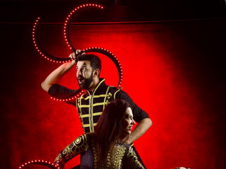 Promo Ruby Reverie Fire Performer London