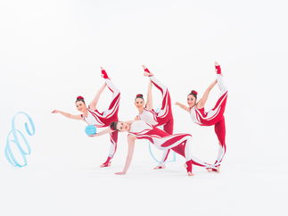 Promo Elite Rhythmic Gymnasts Circus Performer London