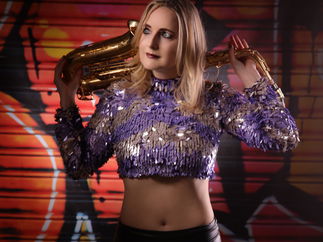 Promo Clare On Sax Saxophonist Devon