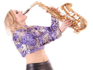 Promo Clare On Sax Saxophonist Devon