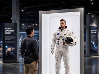 Promo AI Interactive Hologram People AI Event Entertainment Hampshire