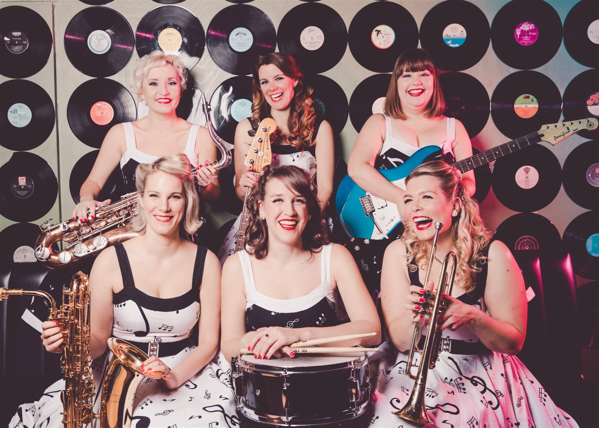 Promo All Dolled Up Rock n Roll Swing Band London
