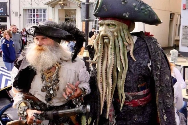 Promo Davy Jones Lookalike Costume Character Derbyshire