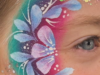 Promo Delightful Faces Face Painter Worcestershire