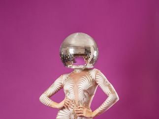 Promo Dazzling Disco Ball Heads Dancer Staffordshire