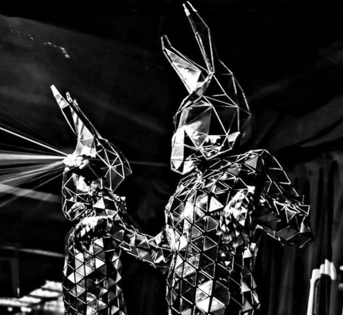 Promo Robo Bunny Mix and Mingle Entertainer London