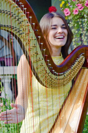 Promo The Cardiff Harpist Harpist Vale of Glamorgan
