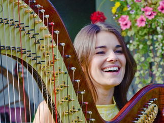 Promo The Cardiff Harpist Harpist Vale of Glamorgan