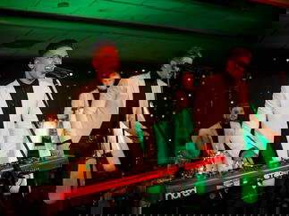 Promo All Lit Up Unique Function Band With LED Drum Kit Kent