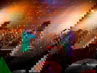 Promo All Lit Up Unique Function Band With LED Drum Kit Kent