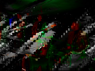 Promo All Lit Up Unique Function Band With LED Drum Kit Kent