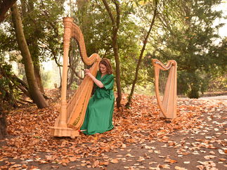 Promo Rebecca The Harpist Harpist Manchester