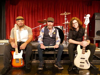 Promo Electric Blue Rock and Pop Trio West Yorkshire