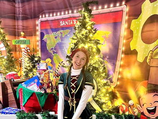 Promo Santa and His Walkabout Elves Christmas Entertainer Staffordshire