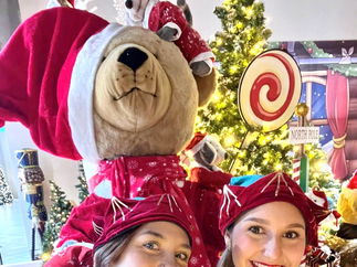 Promo Santa and His Walkabout Elves Christmas Entertainer Staffordshire